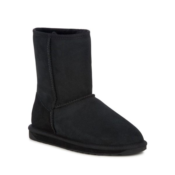 EMU Australia Women s Stinger Lo Sheepskin Boots Black 7 Online Sale