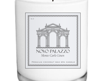 Monte Carlo Linen Scented Candle 18oz Supply