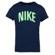 Nike Girls  Athletic Cut Logo T-Shirt For Cheap