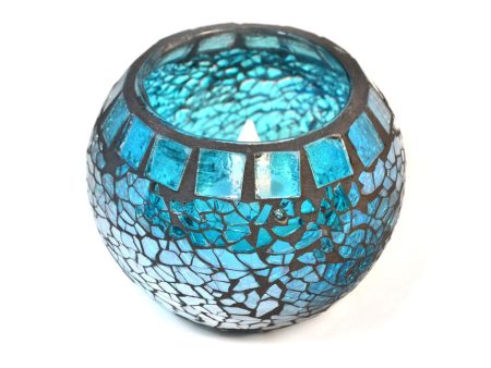 Mini Mosaic Globe - Blue Online now