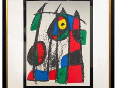 Original Lithograph VII by Joan Miro Fashion