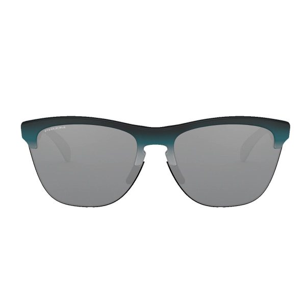 Oakley Frogskins Lite Splatterfade Collection Sunglasses Black Teal Fade PRIZM Black Online Hot Sale