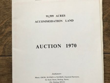 Nutfield, Surrey, 1970 Auction Online