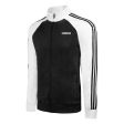 adidas Men s Essentials 3-Stripes Color Blocked Tricot Track Jacket For Discount