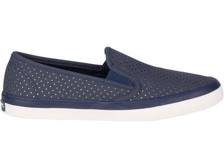 Sperry Women s Seaside Perforated Varsity Shoes Online