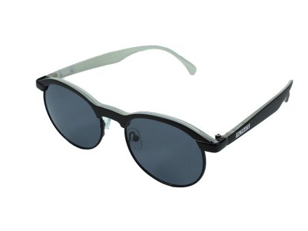 Filtrate Cowley Polarized Sunglasses Black Clear Matte Grey Online Hot Sale