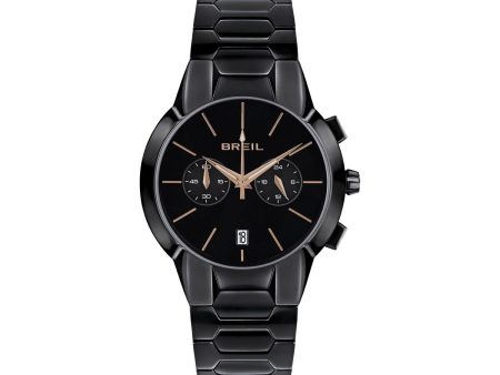 Men s Watch Breil TW1912 Black (Ø 43 mm) Discount