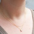 Triple Baguette Diamond Necklace For Discount