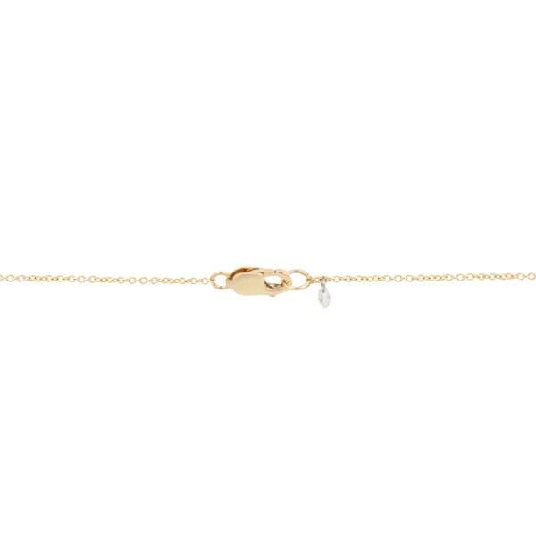 Triple Baguette Diamond Necklace For Discount