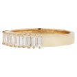 Diamond Baguette Band Hot on Sale