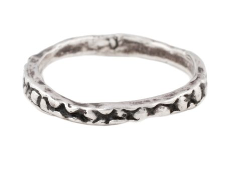 Silver Stingray Stacking Band Hot on Sale