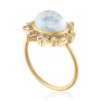 Jubilee Moonstone and Diamond Ring Discount