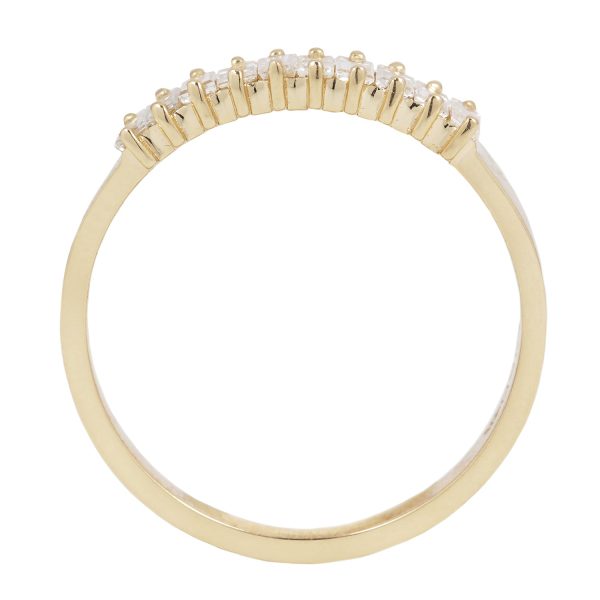 Diamond Baguette Band Hot on Sale