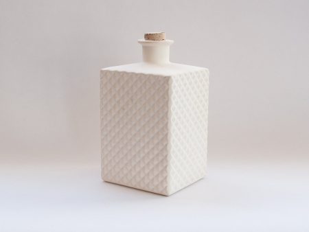 Porcelain Faceted Decanter For Sale